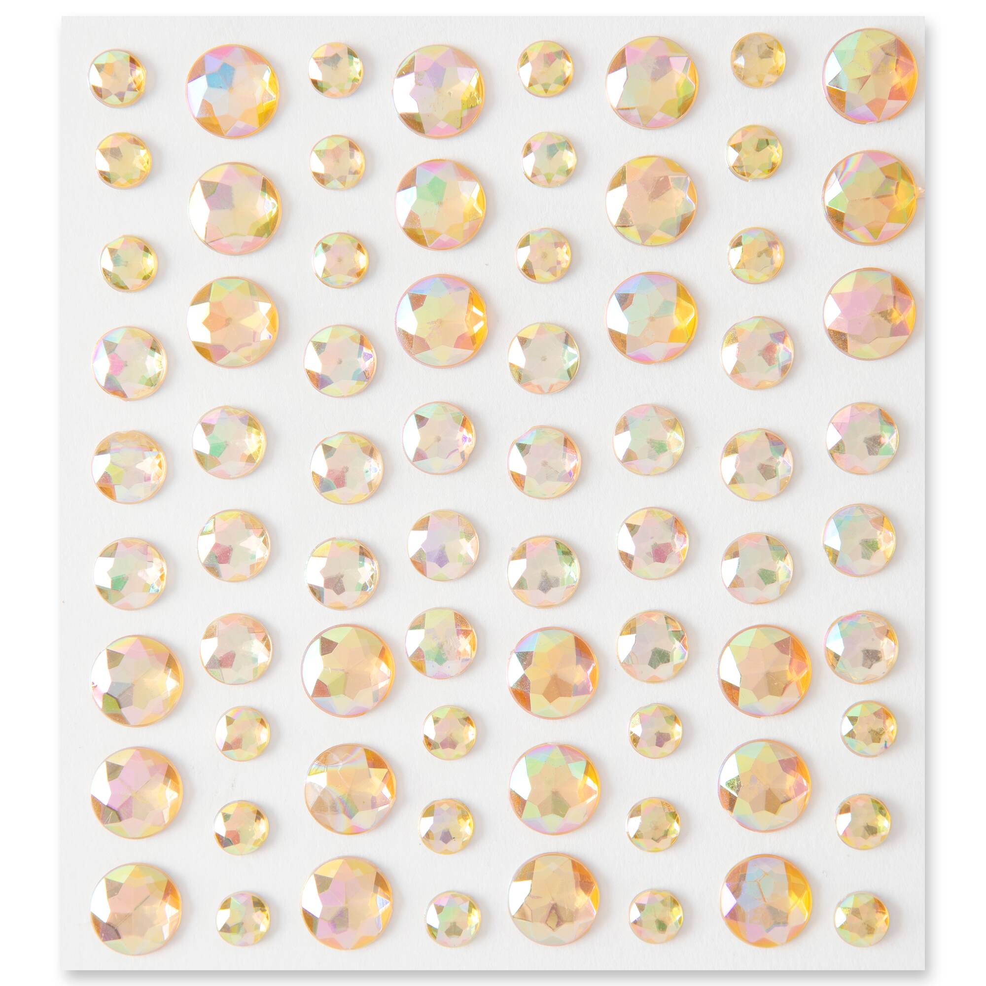 12 Pack: Rose Rhinestone Bling Stickers by Recollections™